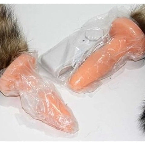 Brown Faux Fox Tail Soft Anal Plug By Bdstyle - Butt Plugs