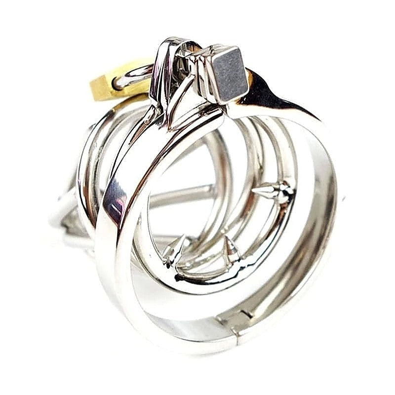 Cock Cage with Catheter Tube by BDStyle - Male Chastity