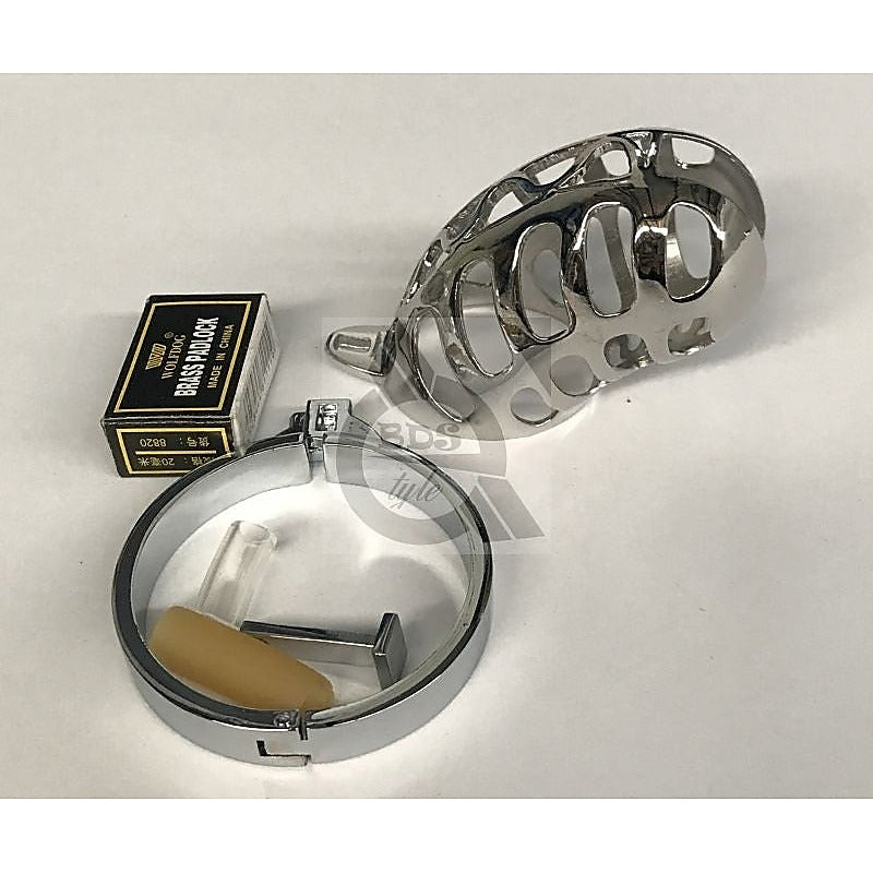 The Snake Metal Cock Cage by BDStyle - Male Chastity