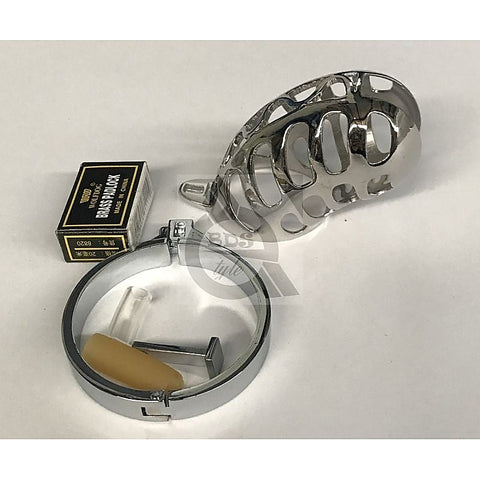 The Snake Metal Cock Cage by BDStyle - Male Chastity