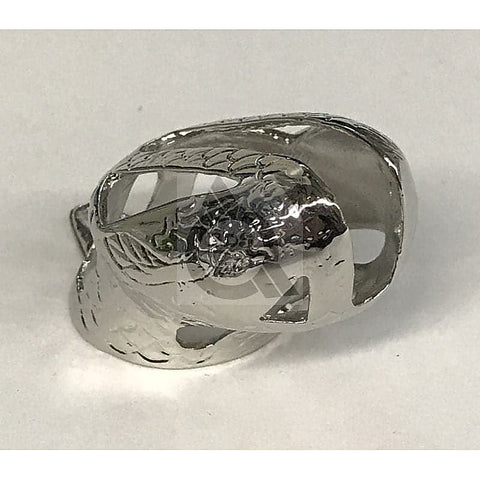 Dragon Scale Stainless Steel Cock Cage By Bdstyle - Male Chastity