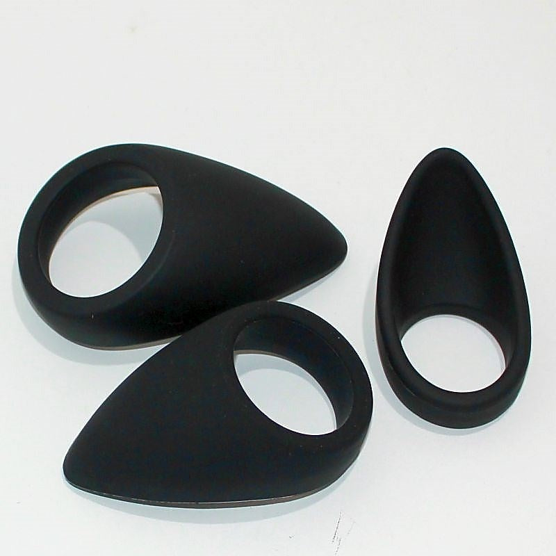 Silicone Tear Drop Cock Ring by BDStyle - Cock Rings