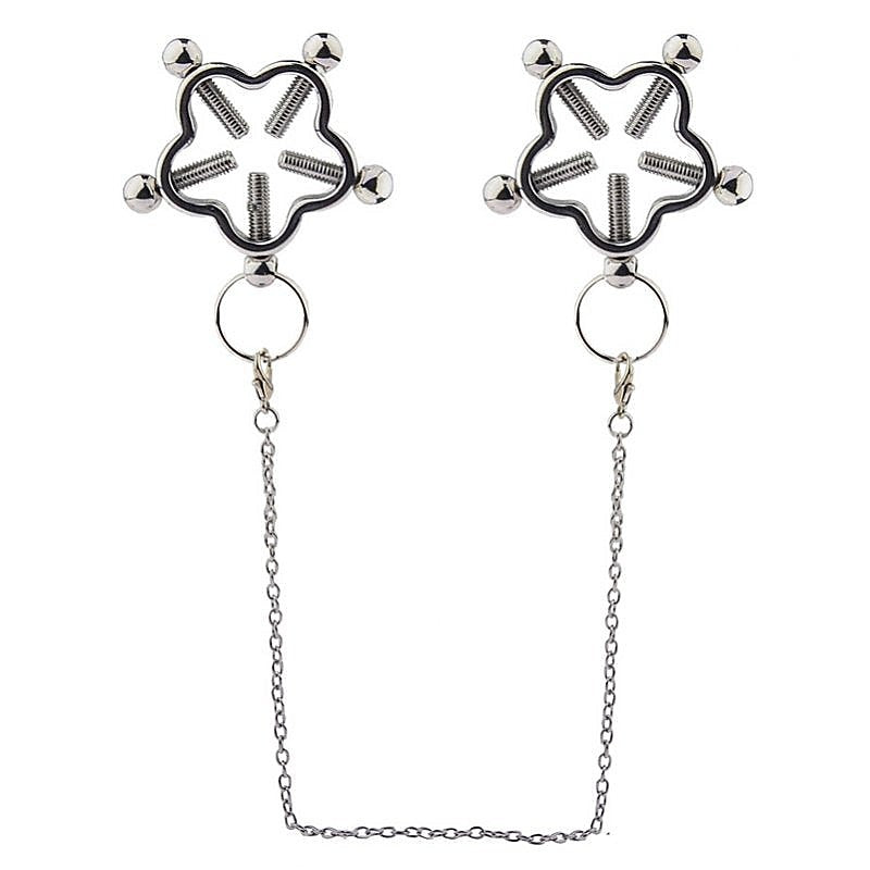 Priss Press Nipple Clamps Waterproof by BDStyle - Nipple and Clit Clamps