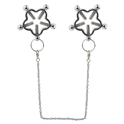 Priss Press Nipple Clamps Waterproof by BDStyle - Nipple and Clit Clamps