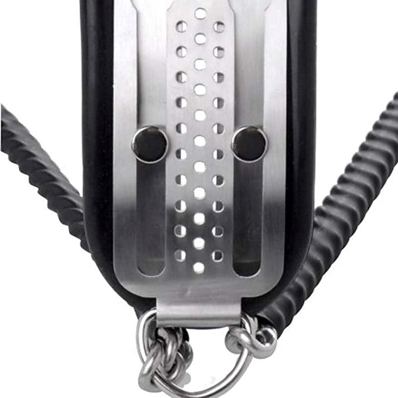 Locking Steel Female Chastity Belt By Bdstyle - Steel Sex Toys