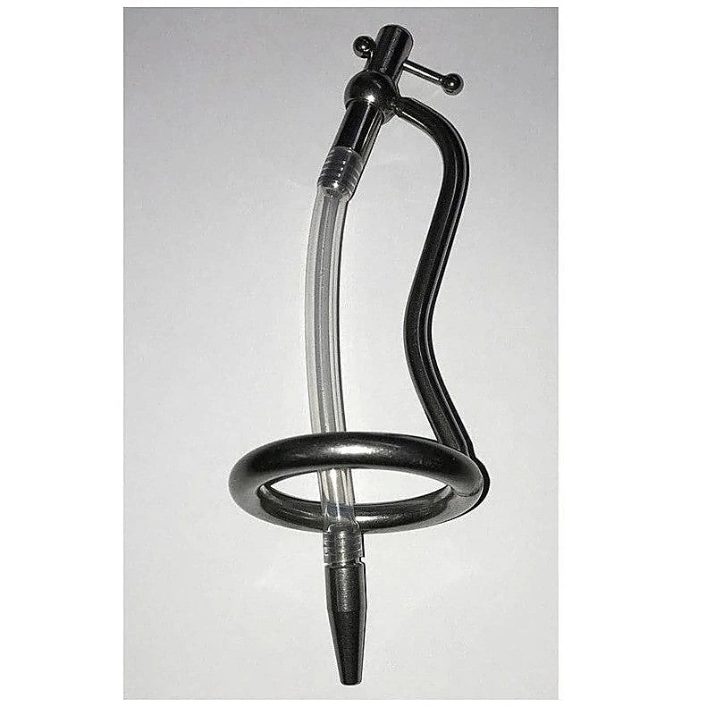 Chastity Bar with Adjustable Catheter by BDStyle - Male Chastity