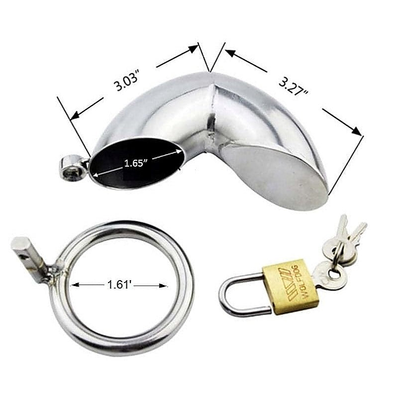 Get Bent Chastity Cage by BDStyle - Male Chastity