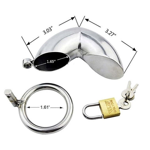 Get Bent Chastity Cage by BDStyle - Male Chastity