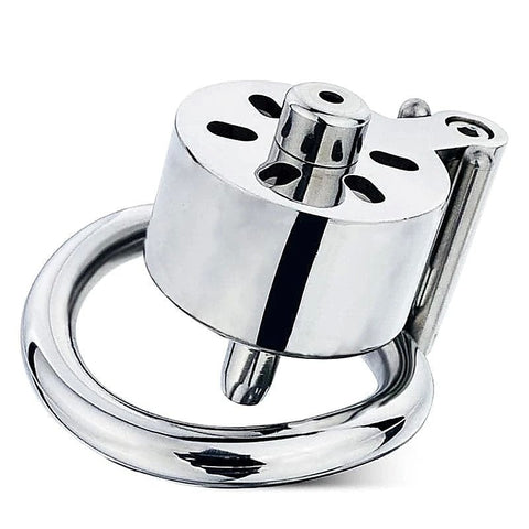 Canned Cock Cage With Penis Plug By Bdstyle - Male Chastity