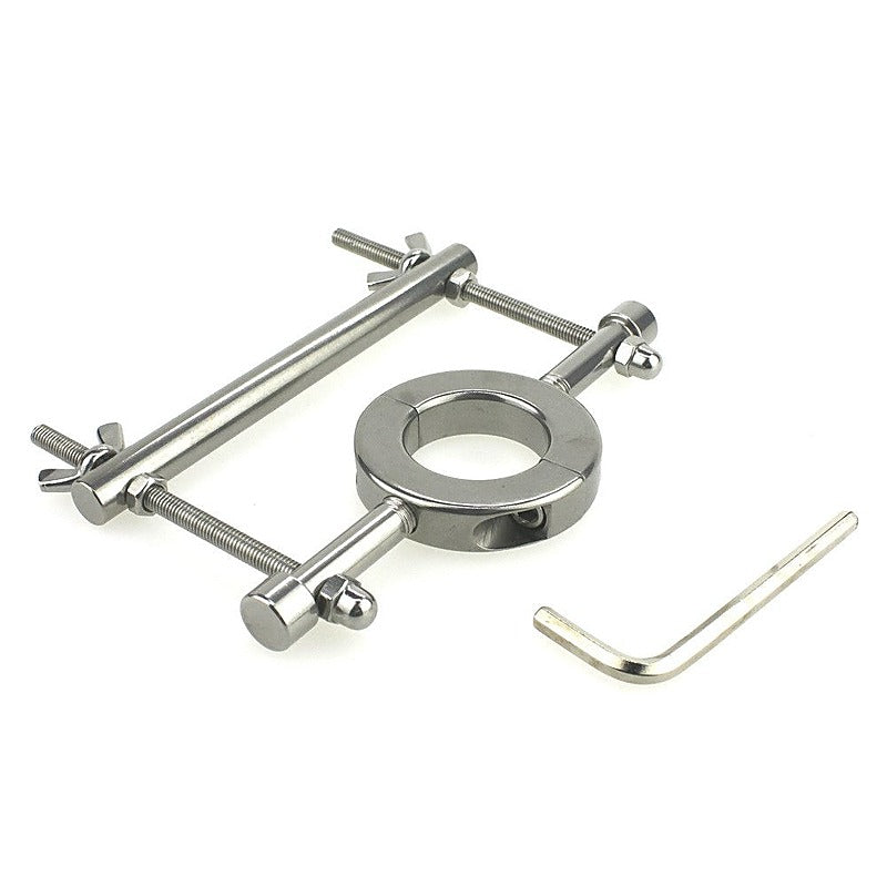 Ball Stretcher & Crusher Metal - Steel Sex Toys