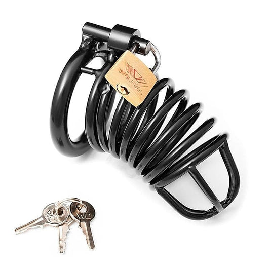 Jail House Cock Cage Black - Male Chastity