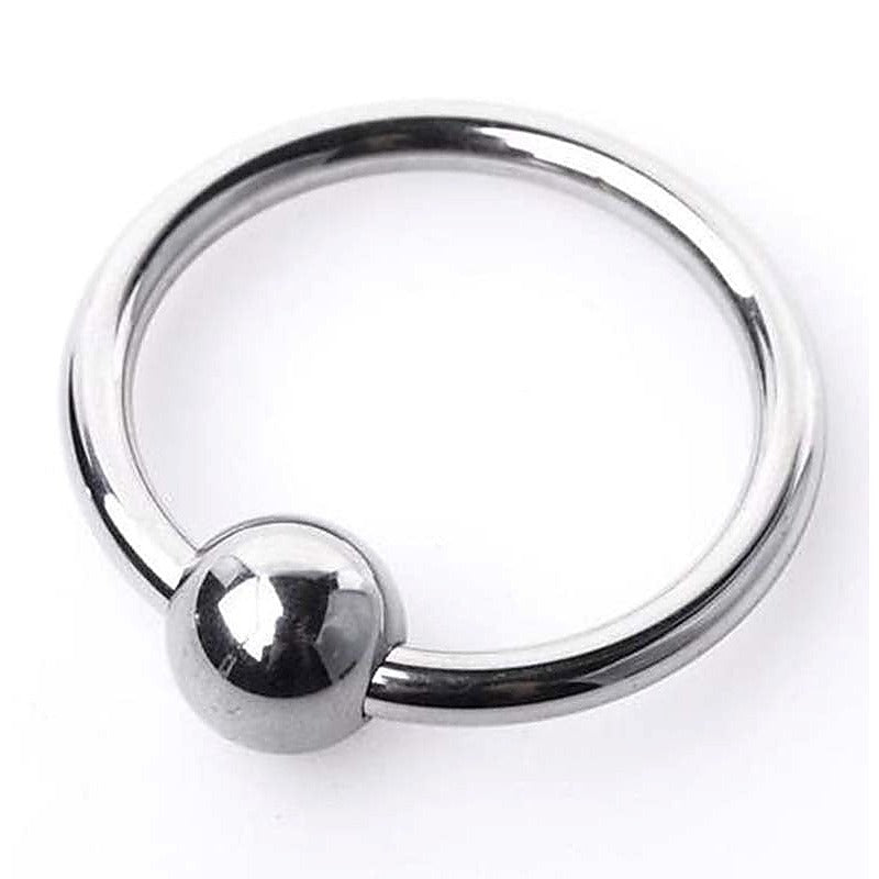 Steel Cock Glans Ring by BDStyle - Cock Rings