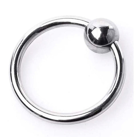 Steel Cock Glans Ring by BDStyle - Cock Rings