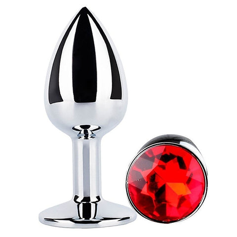 Attractive Metal Butt Plug Small By Bdstyle - Steel Sex Toys