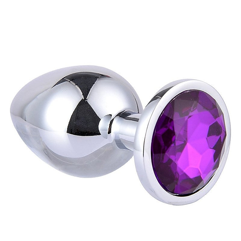 Attractive Metal Butt Plug Small By Bdstyle - Steel Sex Toys