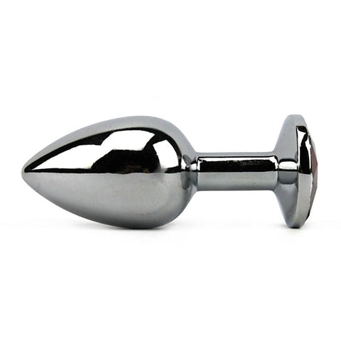 Attractive Steel Butt Plug Medium By Bdstyle - Steel Sex Toys