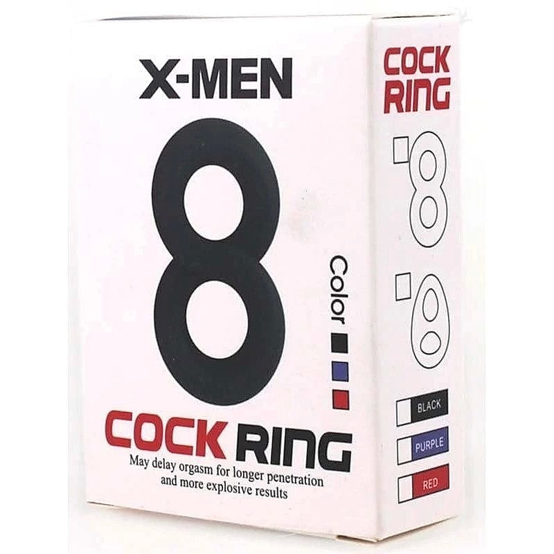 Figure 8 Silicone Cock & Ball Ring By Nanma - Ball and Cock Toys