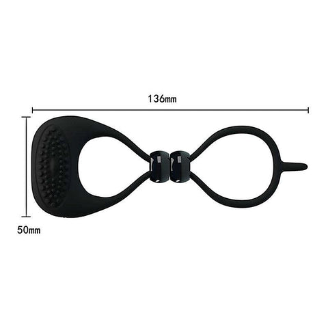 Pleasure-Enhancing Cock & Ball Ring By Baile - Cock Rings