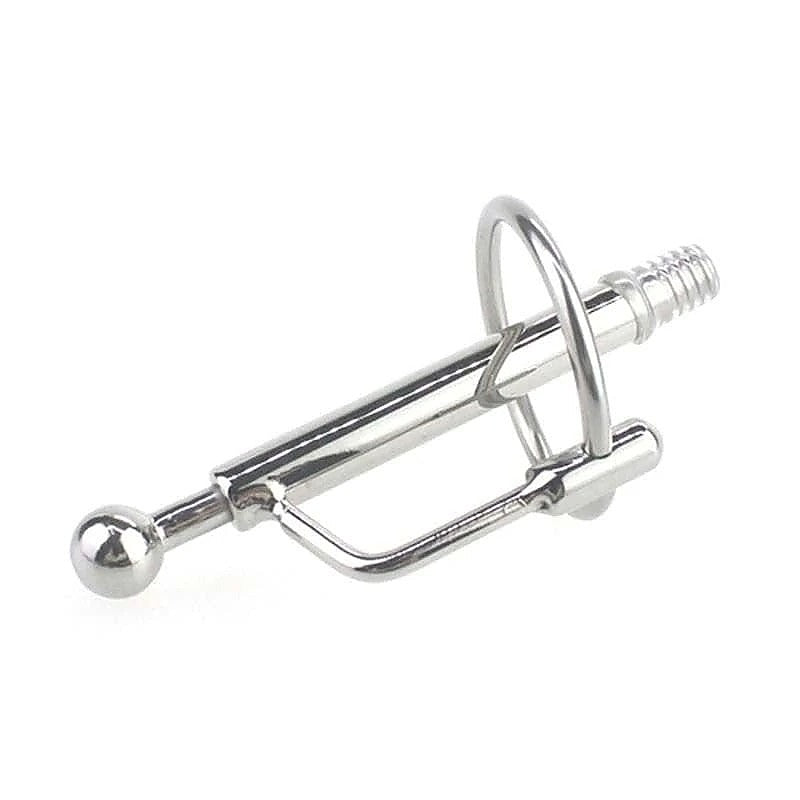 Felix Flexi Tube Silicone Steel Cum Thru Penis Plug - Penis Plugs