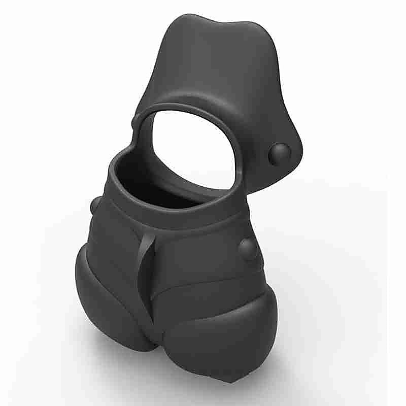 Premium Silicone Scrotum Bondage By Bdstyle - Male Chastity