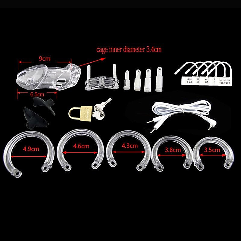 Electro Sex CB-6000 Male Chastity Device & Remote - Male Chastity