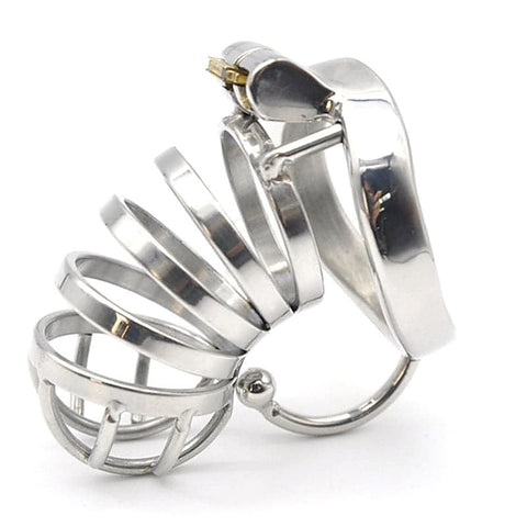 Ball Hook Cock Cuff Chastity Cage By Bdstyle - Male Chastity