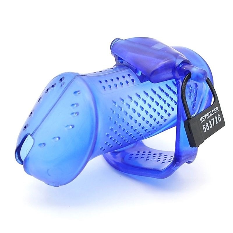 Stoma PVC Cock Cage Small by BDStyle - Male Chastity