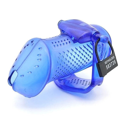 Stoma PVC Cock Cage Large by BDStyle - Male Chastity