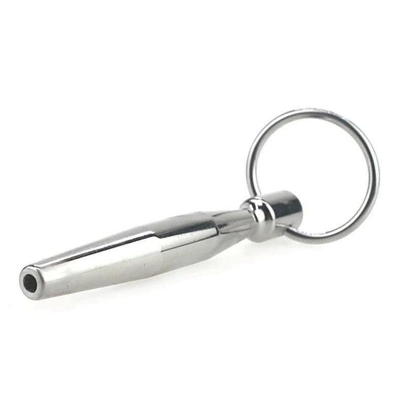 Tunnel Penis Plug With Pull Ring By Bdstyle - Penis Plugs