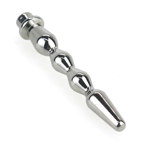 Solid Urethral Sound Penis Pin With Disc By Bdstyle - Penis Plugs