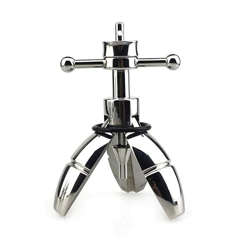 Master Series Trillium Steel Locking Anal Plug - Butt Plugs