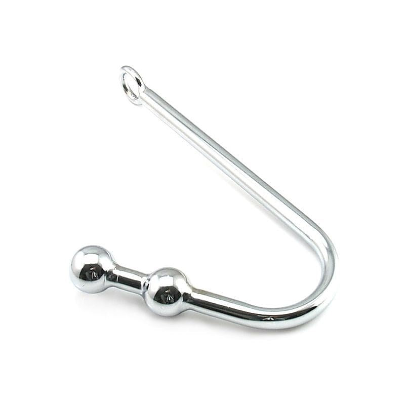 Double Ball Steel Anal Hook - Spreaders and Hangers