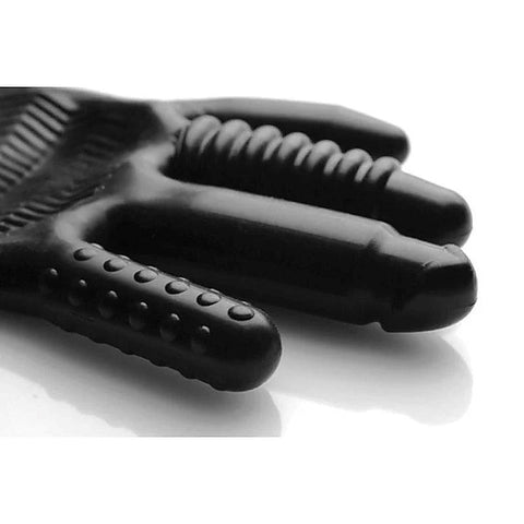 Pleasure Poker Textured Glove - Masturbators and Strokers