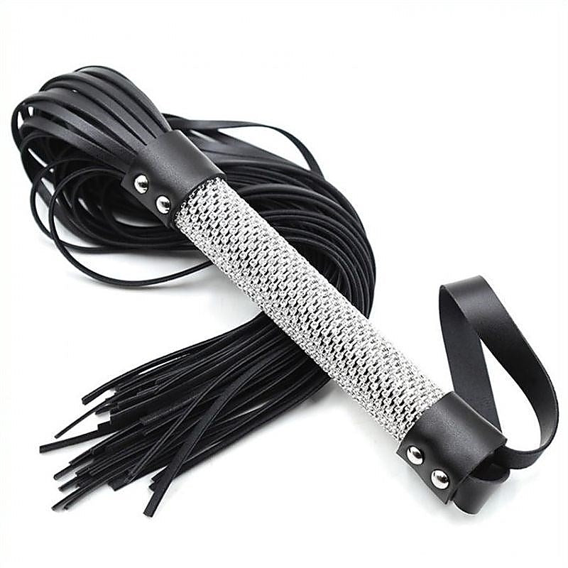 Shiny Handle Flogger by BDStyle - Whips And Crops