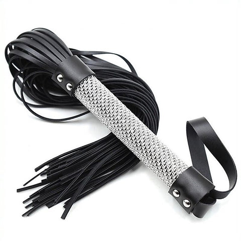 Shiny Handle Flogger by BDStyle - Whips And Crops