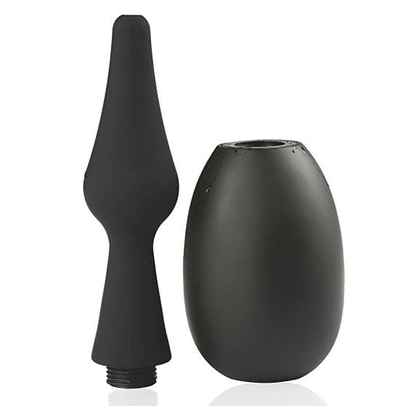 Silicone Butt Plug Enema Bulb - Enemas and Douches