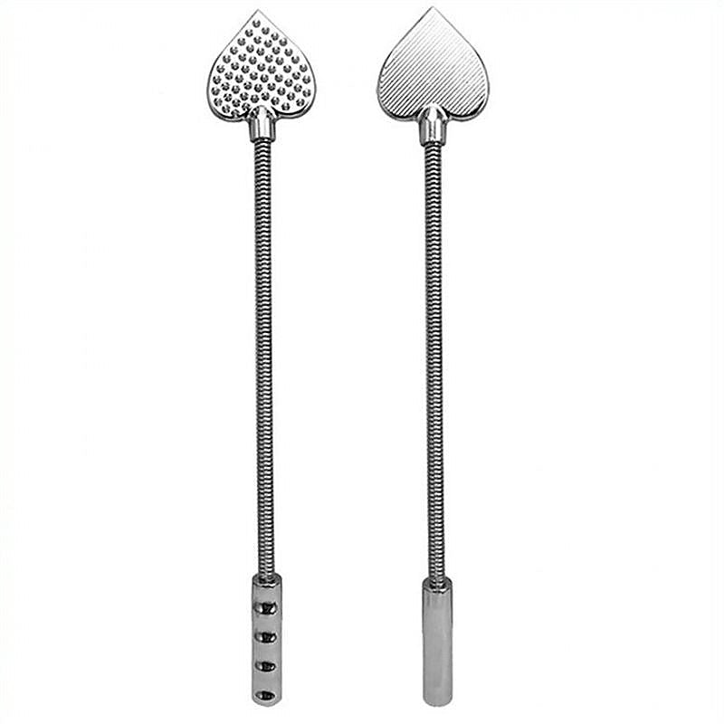 Heart Shaped Steel Crop by BDStyle - Whips And Crops