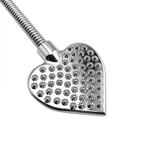 Heart Shaped Steel Crop by BDStyle - Whips And Crops