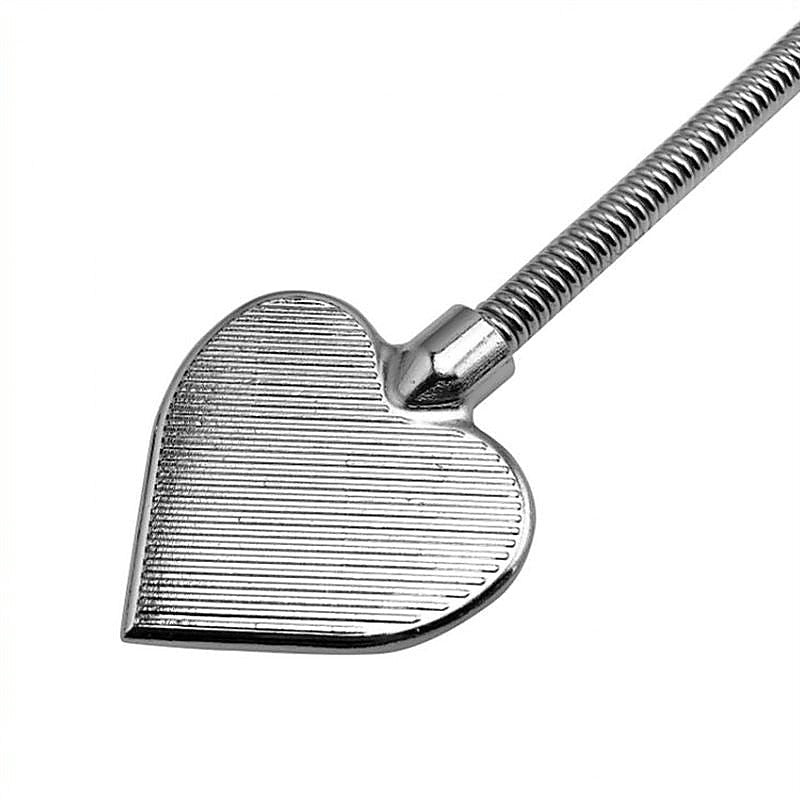 Heart Shaped Steel Crop by BDStyle - Whips And Crops