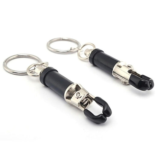 Bondage Ring Barrel Clamps - Breast and Nipple Toys