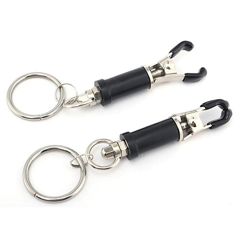 Bondage Ring Barrel Clamps by BDStyle - Breast and Nipple Toys