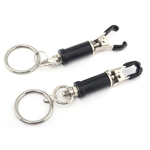 Bondage Ring Barrel Clamps by BDStyle - Breast and Nipple Toys