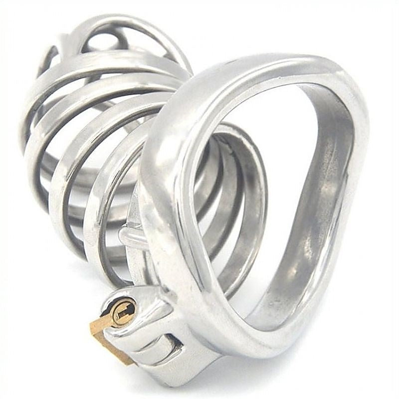 Rhombic Bend Male Chastity Cock Cage - Male Chastity