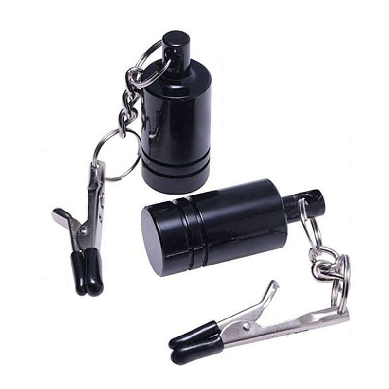 Burden Cylinder Nipple Weight Clamps By Bdstyle - Breast and Nipple Toys