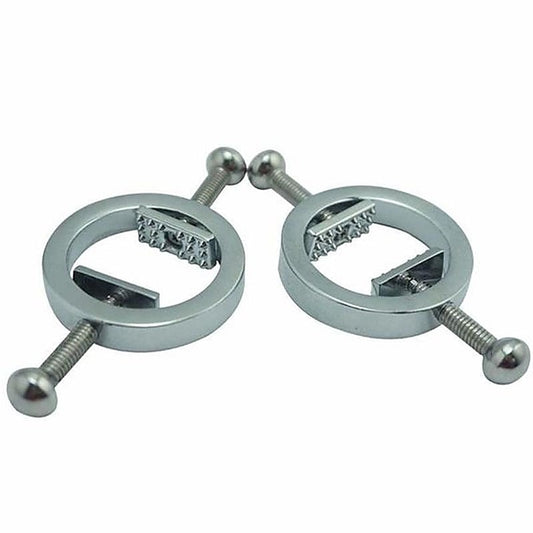 Round Vice Nipple Clamps - Breast and Nipple Toys