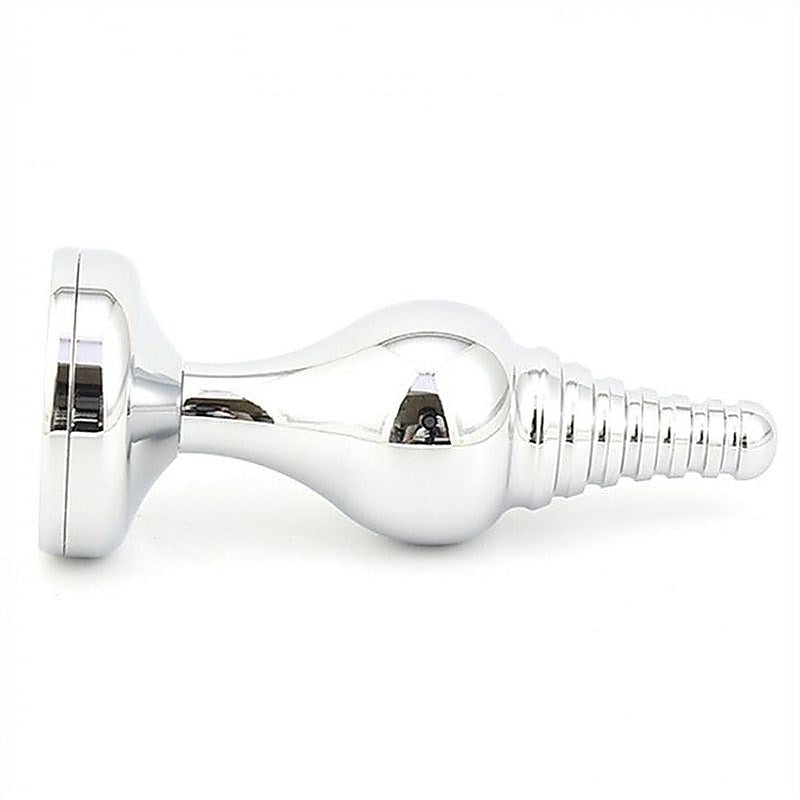 Metal Cusp Head Butt Plug Sparkler by BDStyle - Steel Sex Toys