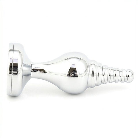 Metal Cusp Head Butt Plug Sparkler by BDStyle - Steel Sex Toys