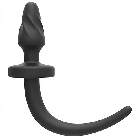 Premium Twirly Dog Tail Plug - Large By Bdstyle - Prostate Toys