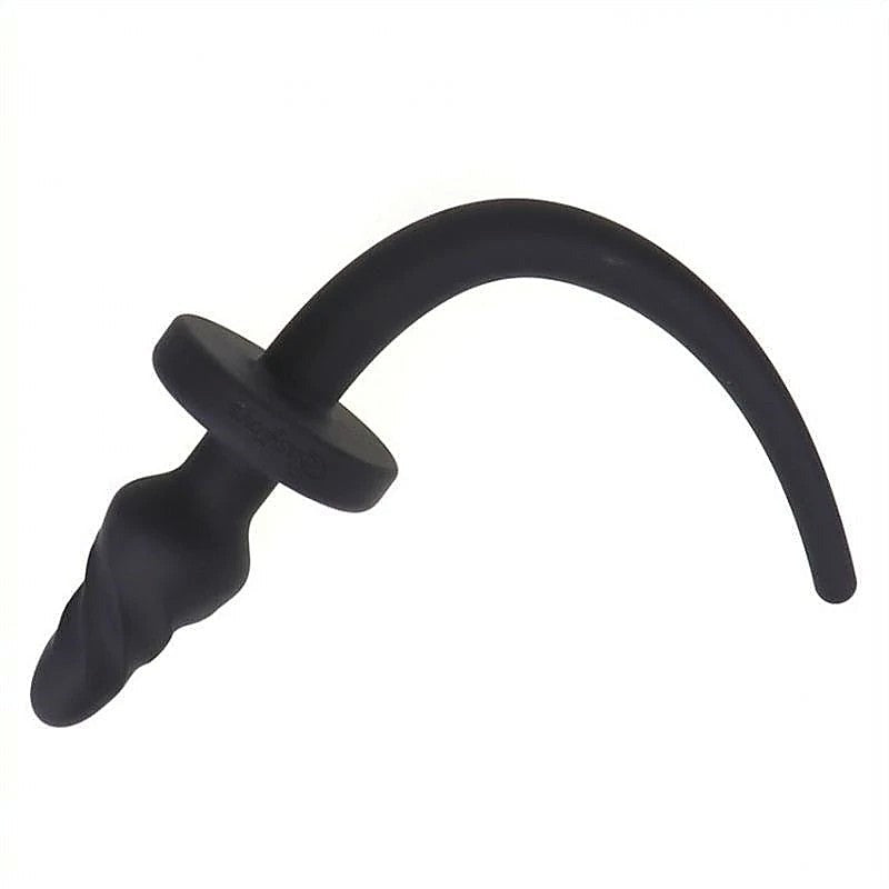 Premium Twirly Dog Tail Plug - Large By Bdstyle - Prostate Toys