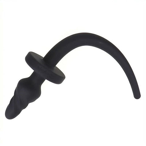 Premium Twirly Dog Tail Plug - Large By Bdstyle - Prostate Toys